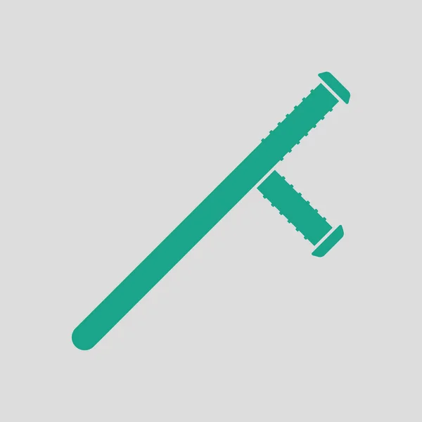 Politie baton pictogram — Stockvector