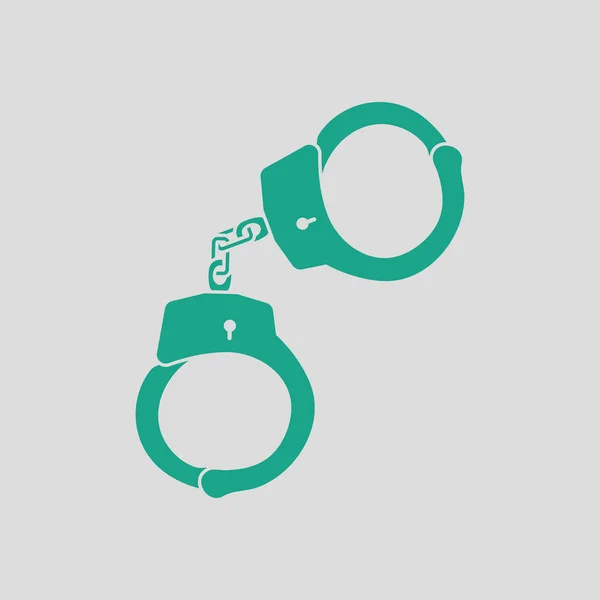 Иконка наручников . — стоковый вектор