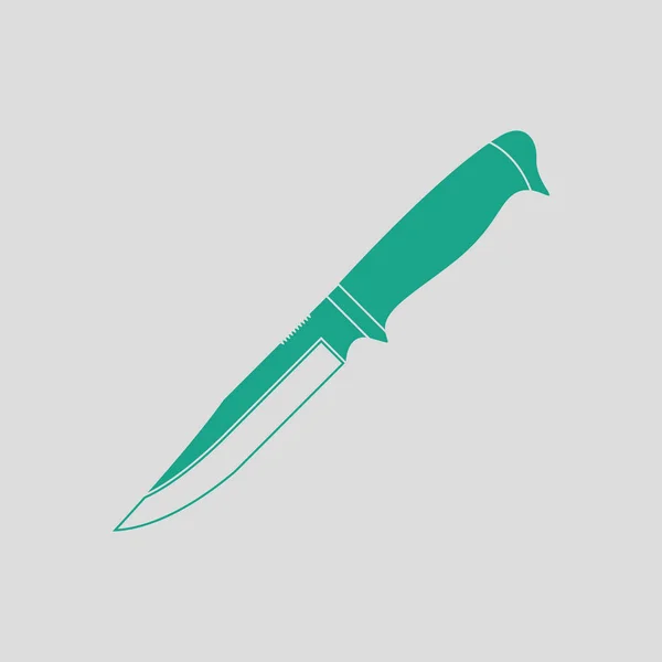 Ilustração ícone faca . — Vetor de Stock