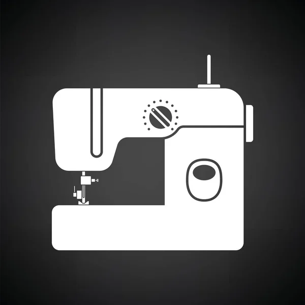 Modern sewing machine icon — Stock Vector