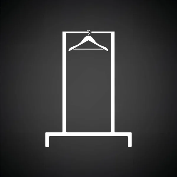 Hanger rail icon — Stock Vector