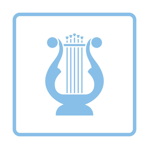 Lyre icon illustration