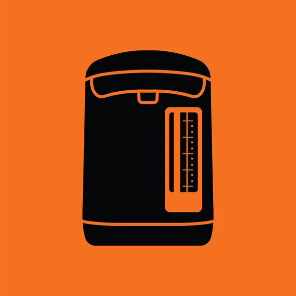 Mutfak elektrikli su ısıtıcısı simgesi — Stok Vektör