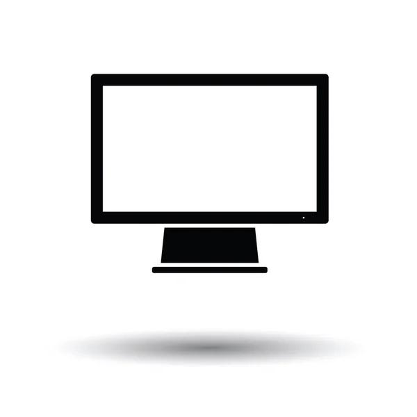 Obrázek ikony monitoru — Stockový vektor