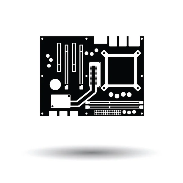 Motherboard icon illustration — Stock Vector