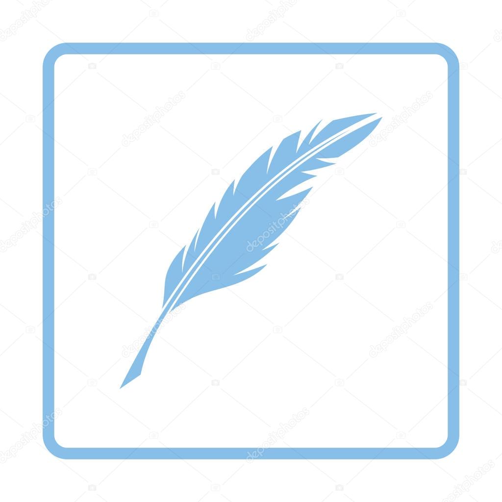 Writing feather icon