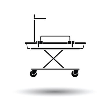 Tıbbi sedye simgesi