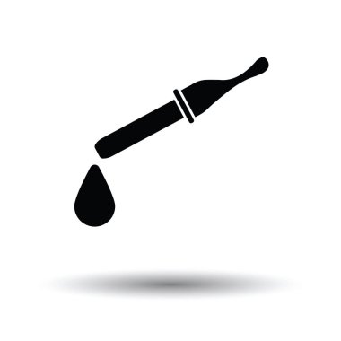 Damlalık simgesini gölge tasarımı ile.