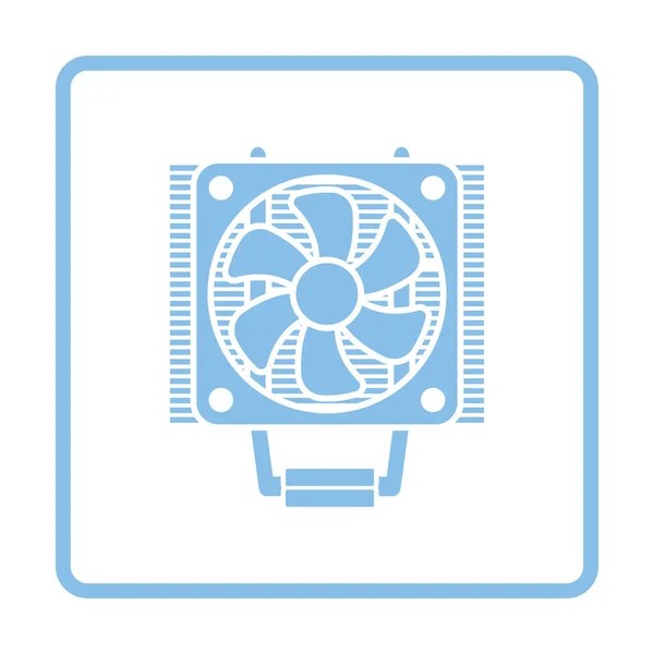 Icona ventilatore CPU — Vettoriale Stock