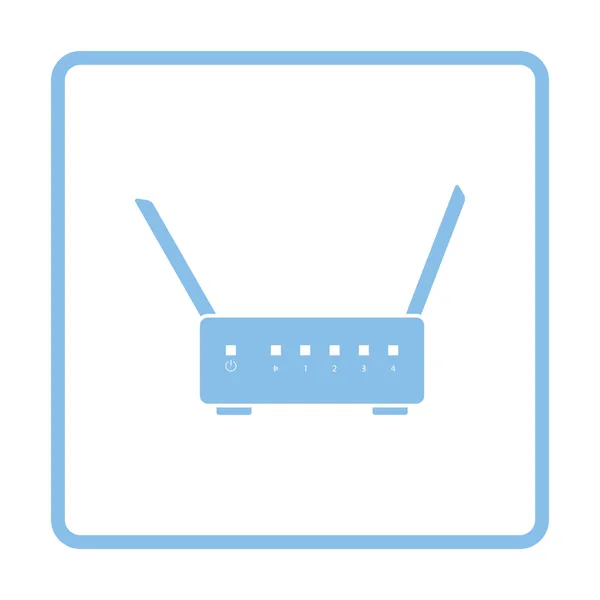 WLAN-Router-Symbol — Stockvektor