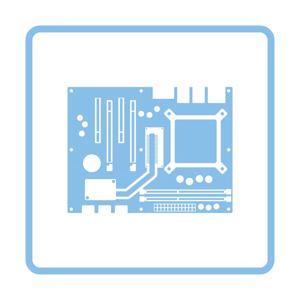 Moederbord pictogram illustratie. — Stockvector