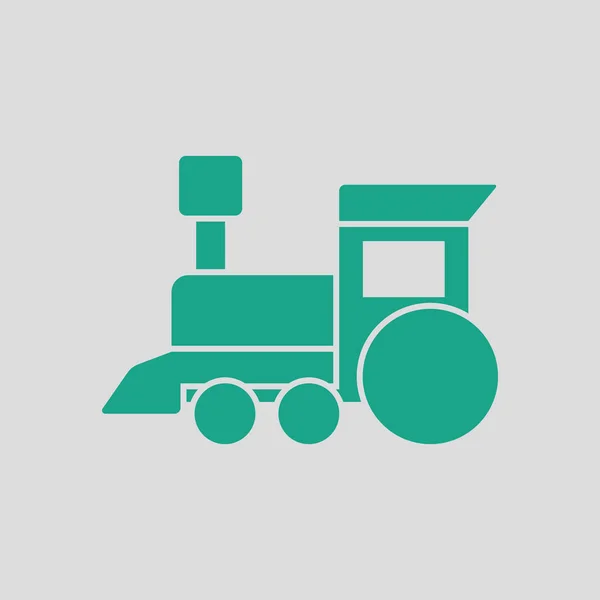 Train toy ico — Stock Vector