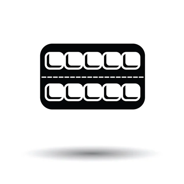 Tablet-Pack-Symbol — Stockvektor