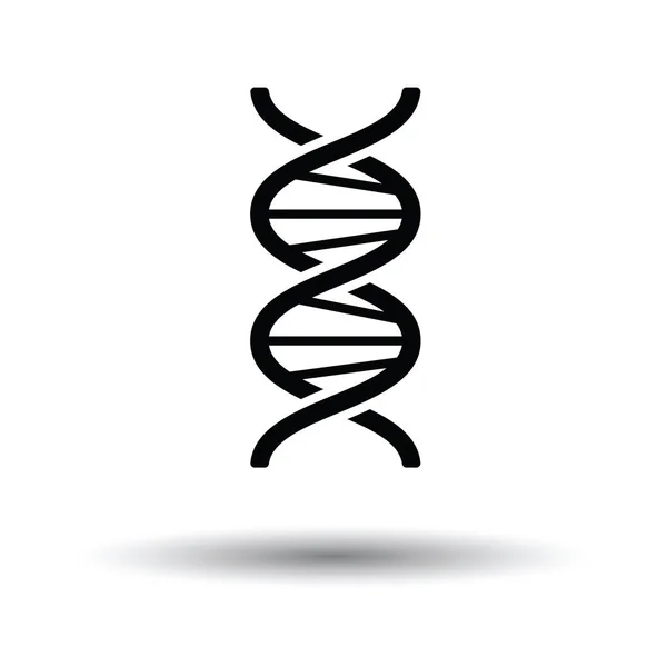 Dna-Symbol mit Schatten-Design. — Stockvektor