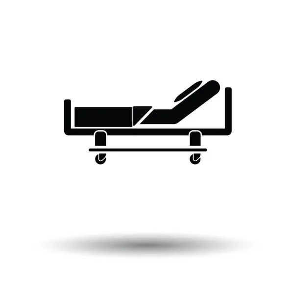 Krankenhausbett-Ikone — Stockvektor
