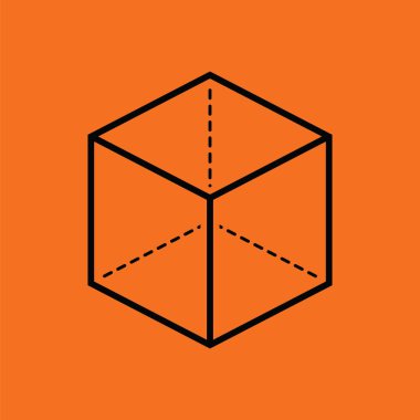 Projeksiyon simgesiyle küp