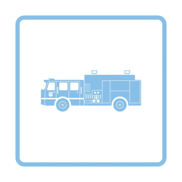 Fire service truck ikona — Wektor stockowy