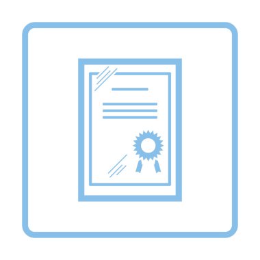 Cam kutsal kişilerin resmi altında sertifika