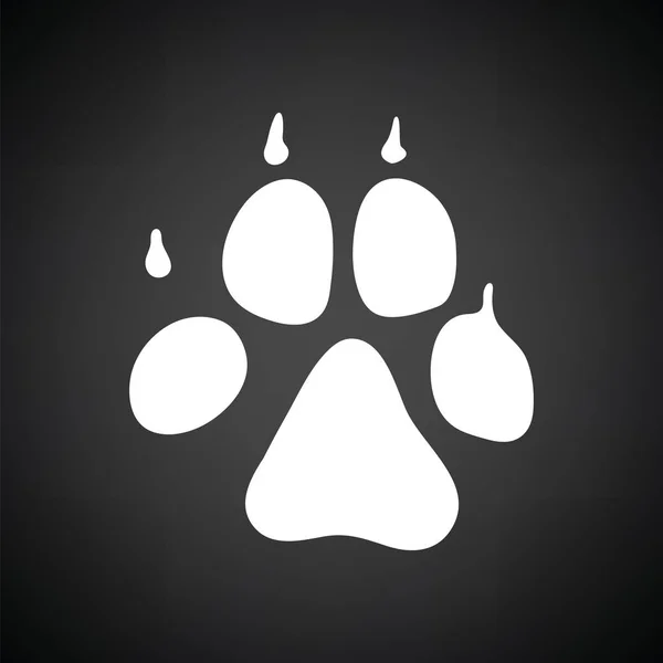 Hond trail pictogram — Stockvector