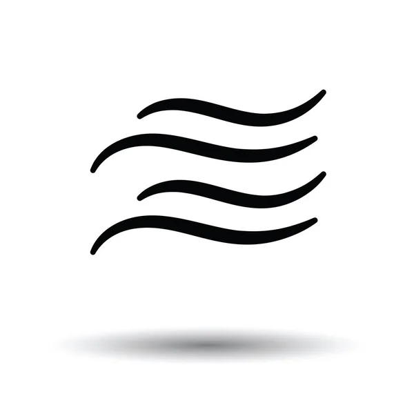 Vatten våg ikonen — Stock vektor