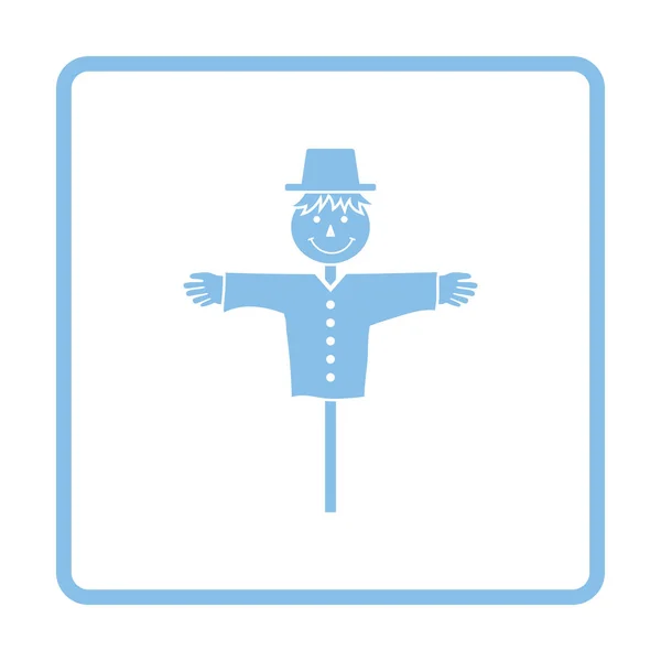 Ilustración del icono del espantapájaros — Archivo Imágenes Vectoriales