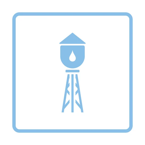 Watertorenicoon — Stockvector