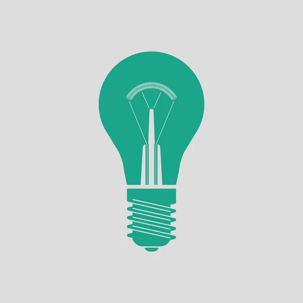 Ícone de lâmpada elétrica —  Vetores de Stock