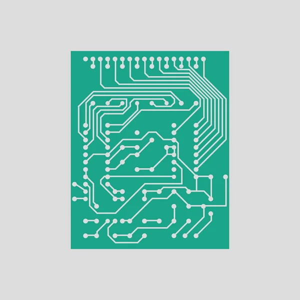 Illustration d'icône de circuit — Image vectorielle