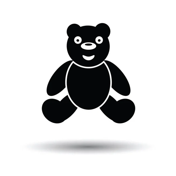 Teddy bear ico — Stock vektor