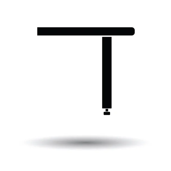 Reefing table console icon — стоковый вектор