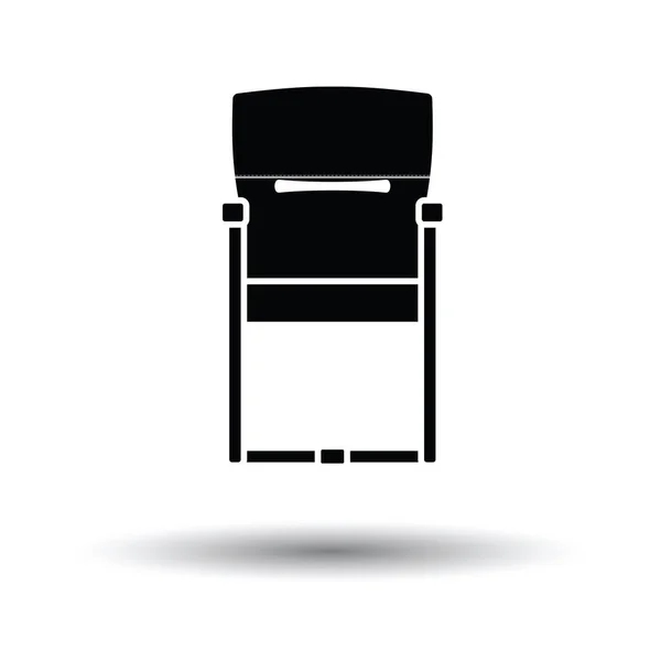 Ikona krzesło office Gości — Wektor stockowy