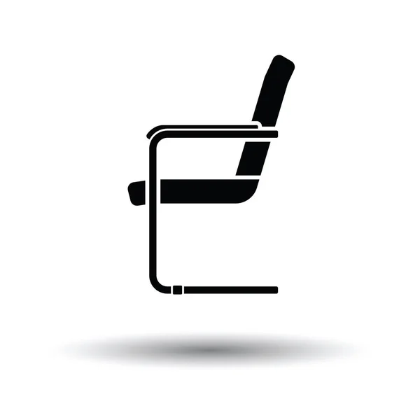 Guest office chair icon — Stock Vector