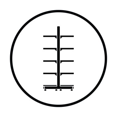 Süpermarket vitrin simgesi