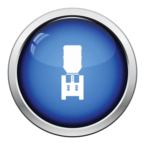 Büro Wasserkühler Symbol — Stockvektor