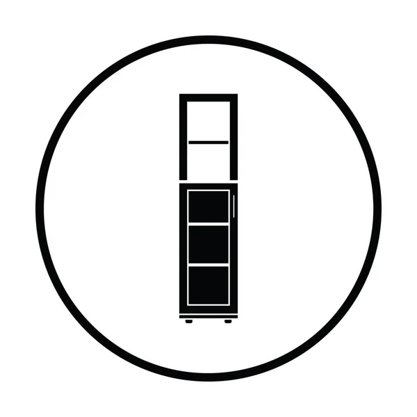 Smalle kast pictogram — Stockvector