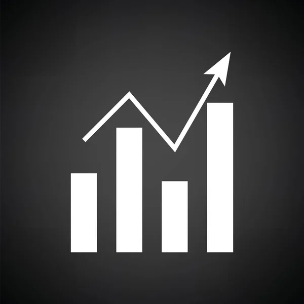 Icona grafico analitico — Vettoriale Stock
