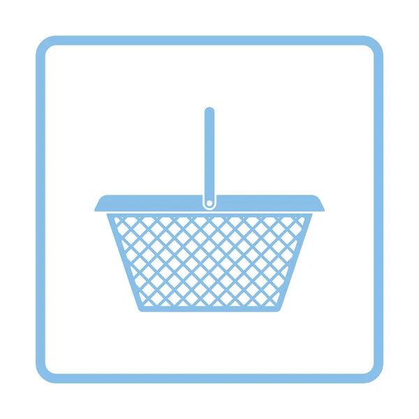 Icono de cesta de compras supermercado — Vector de stock