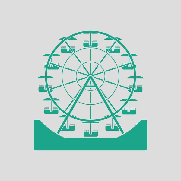 Ferris wheel icon — Stock Vector