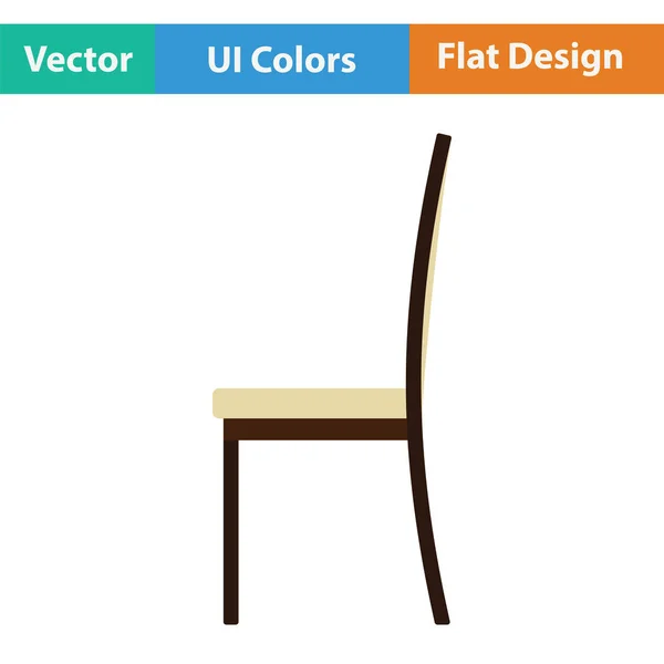 Moderne stoel pictogram — Stockvector