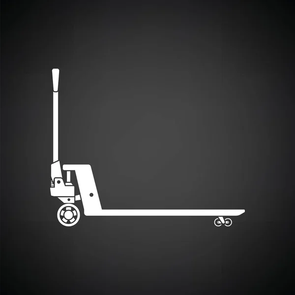 Hydraulic trolley jack icon — Stock Vector