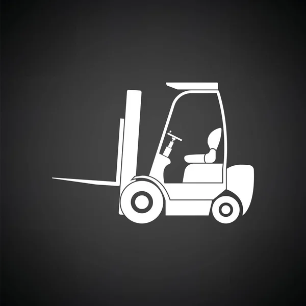 Icône de chariot élévateur d'entrepôt — Image vectorielle