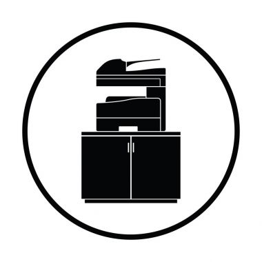 Kopyalama makinesi simgesini