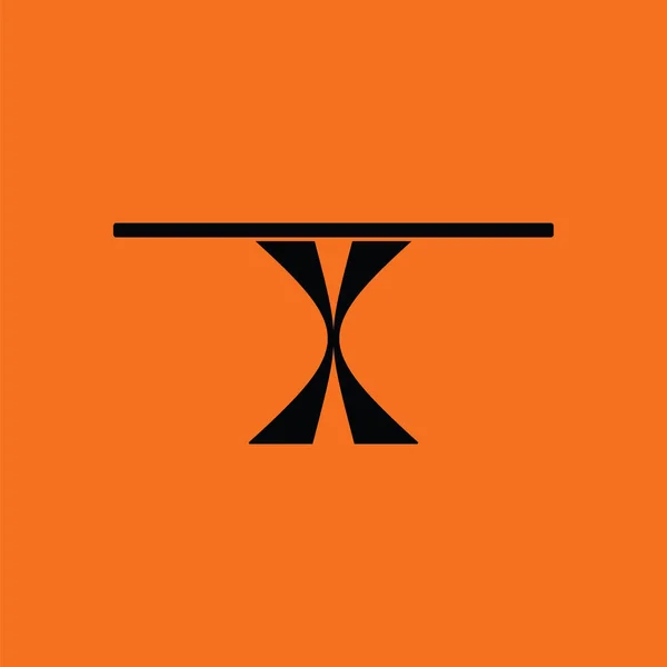 Middagsbord ikon — Stock vektor