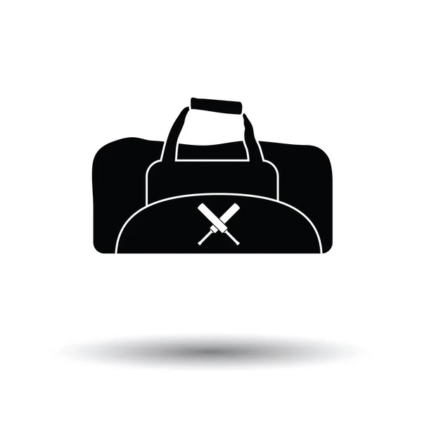 Icono de bolsa de cricket — Vector de stock