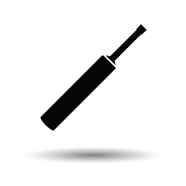 Cricket bat pictogram — Stockvector