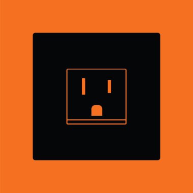 ABD elektrik soketi simgesi