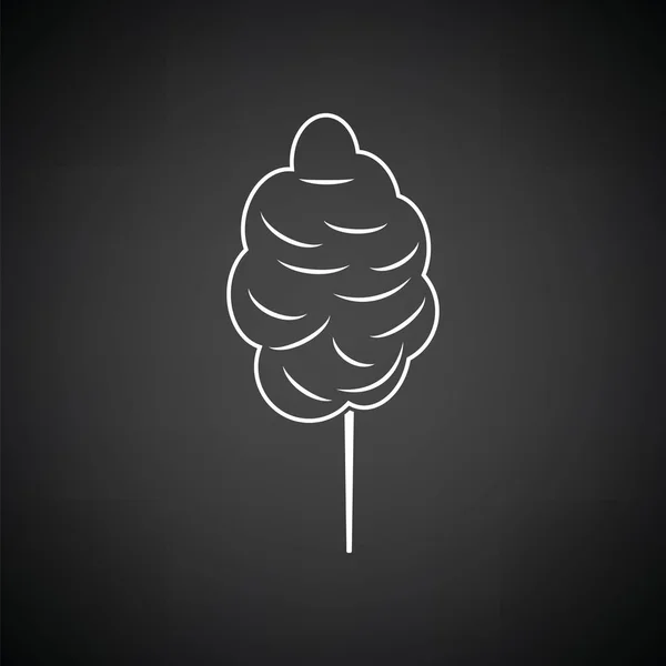 Icono de algodón de azúcar — Vector de stock