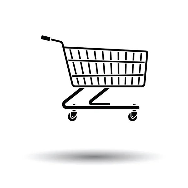 Icono del carrito de la compra supermercado — Vector de stock