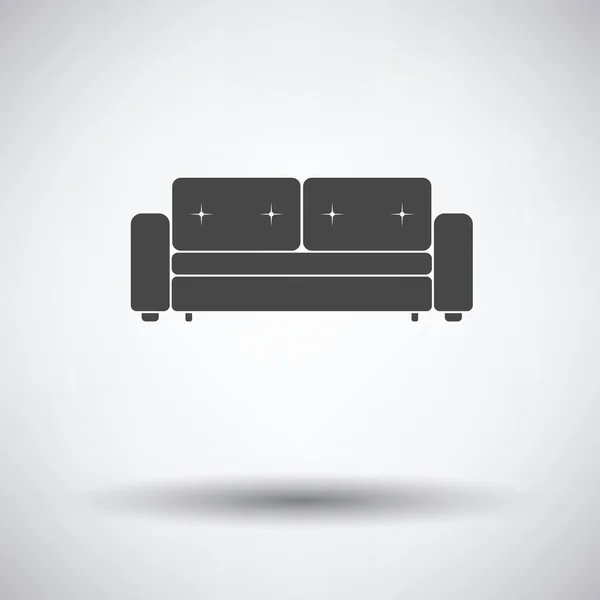 Home sofa icon — Stock Vector