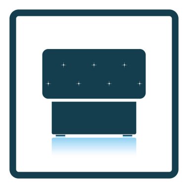 Yatak odası kabarık simgesi